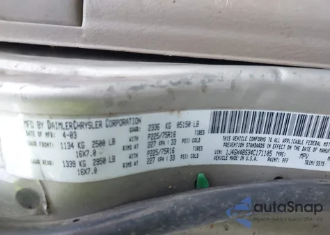 2004 Jeep Grand Cherokee Laredo z USA, uszkodzony, nr VIN 1J4GX48S34C171105